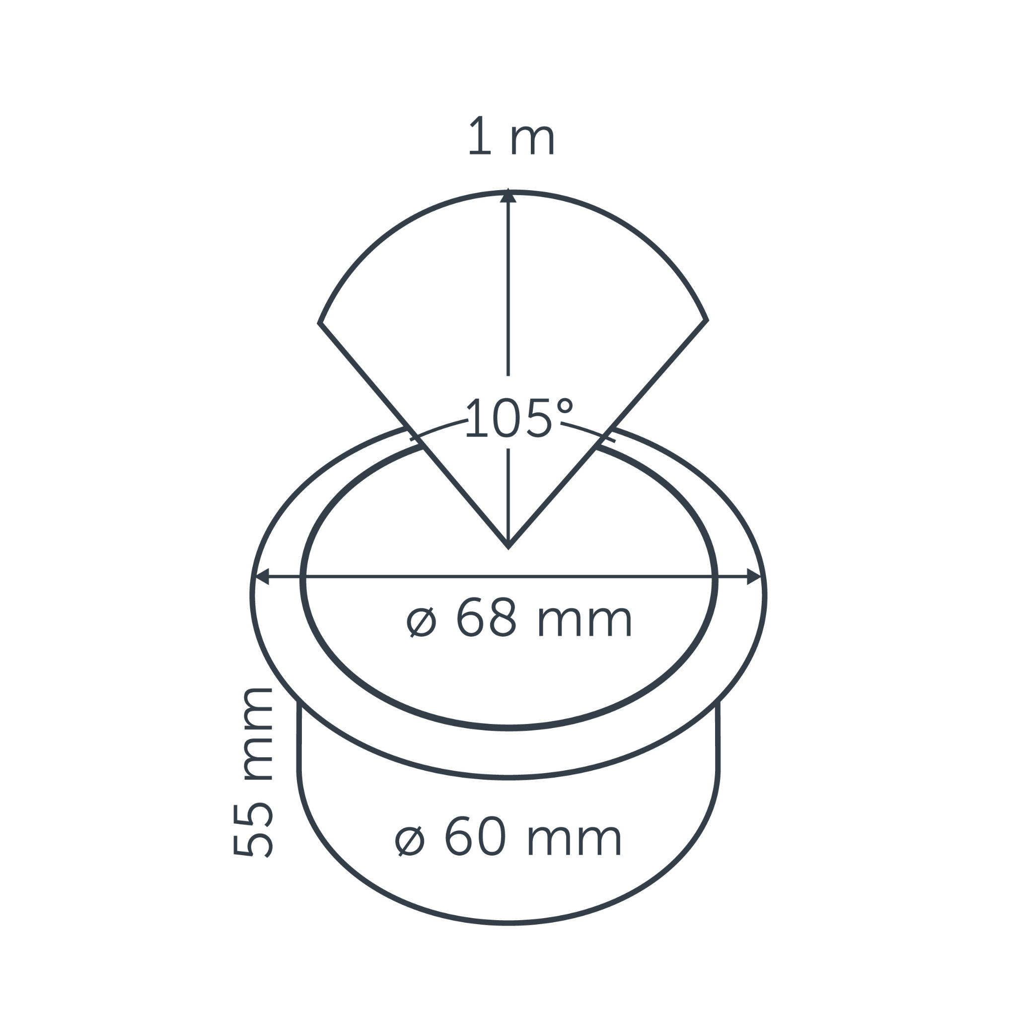 IN-LITE Fusion 12v Recessed Light - Stainless Steel