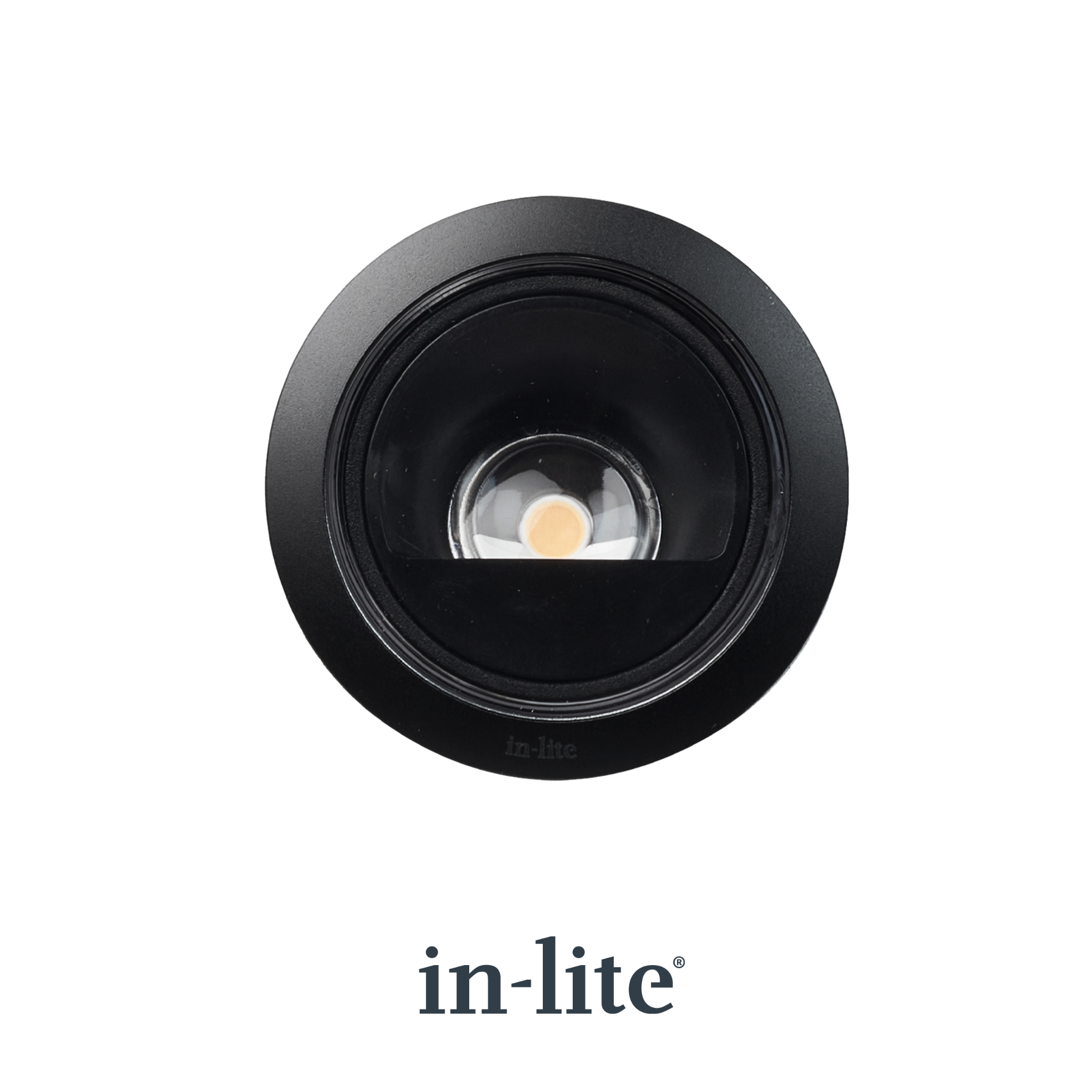 IN-LITE Luna 12v Asymmetric Recessed Light - Black