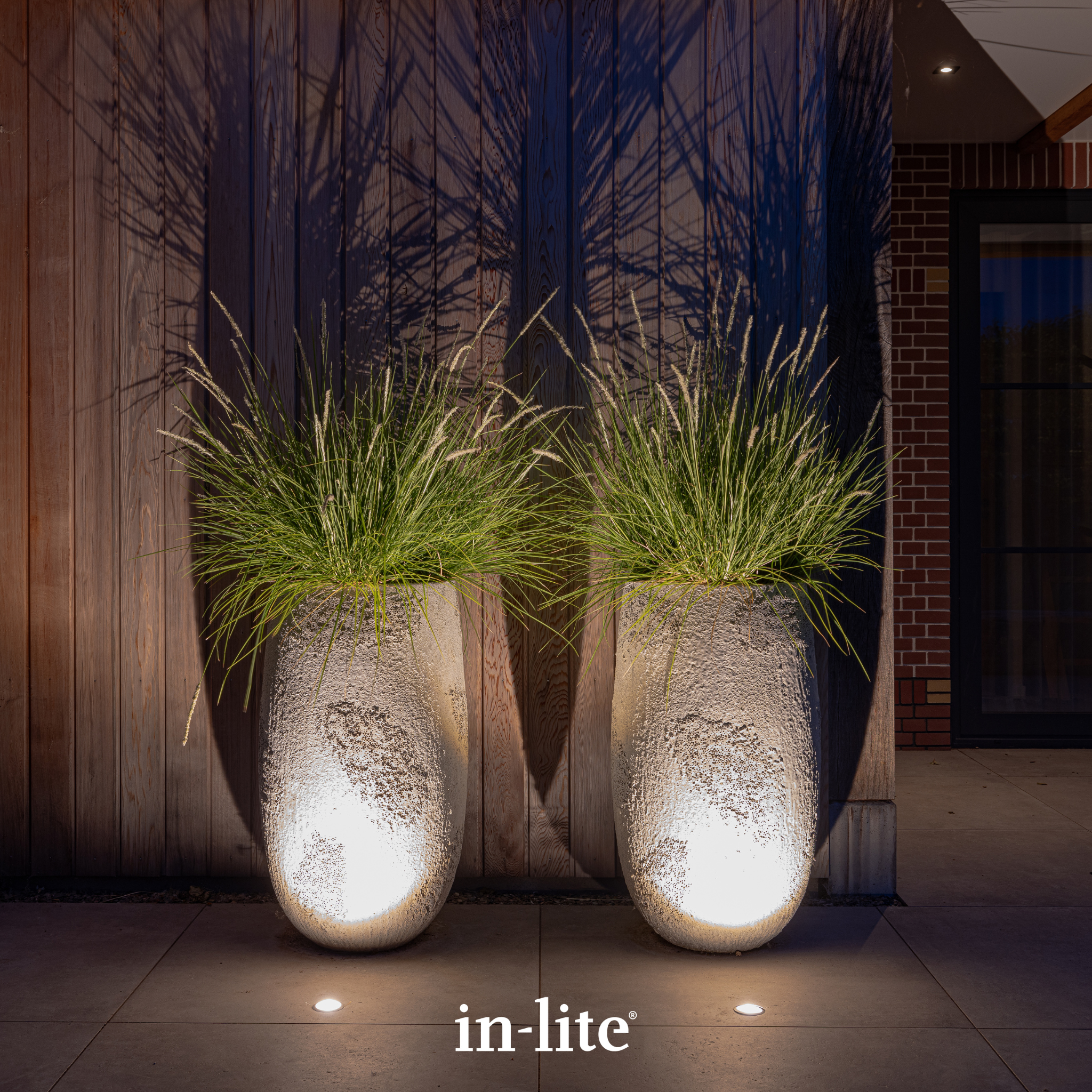 IN-LITE Luna 12v Asymmetric Recessed Light - Black