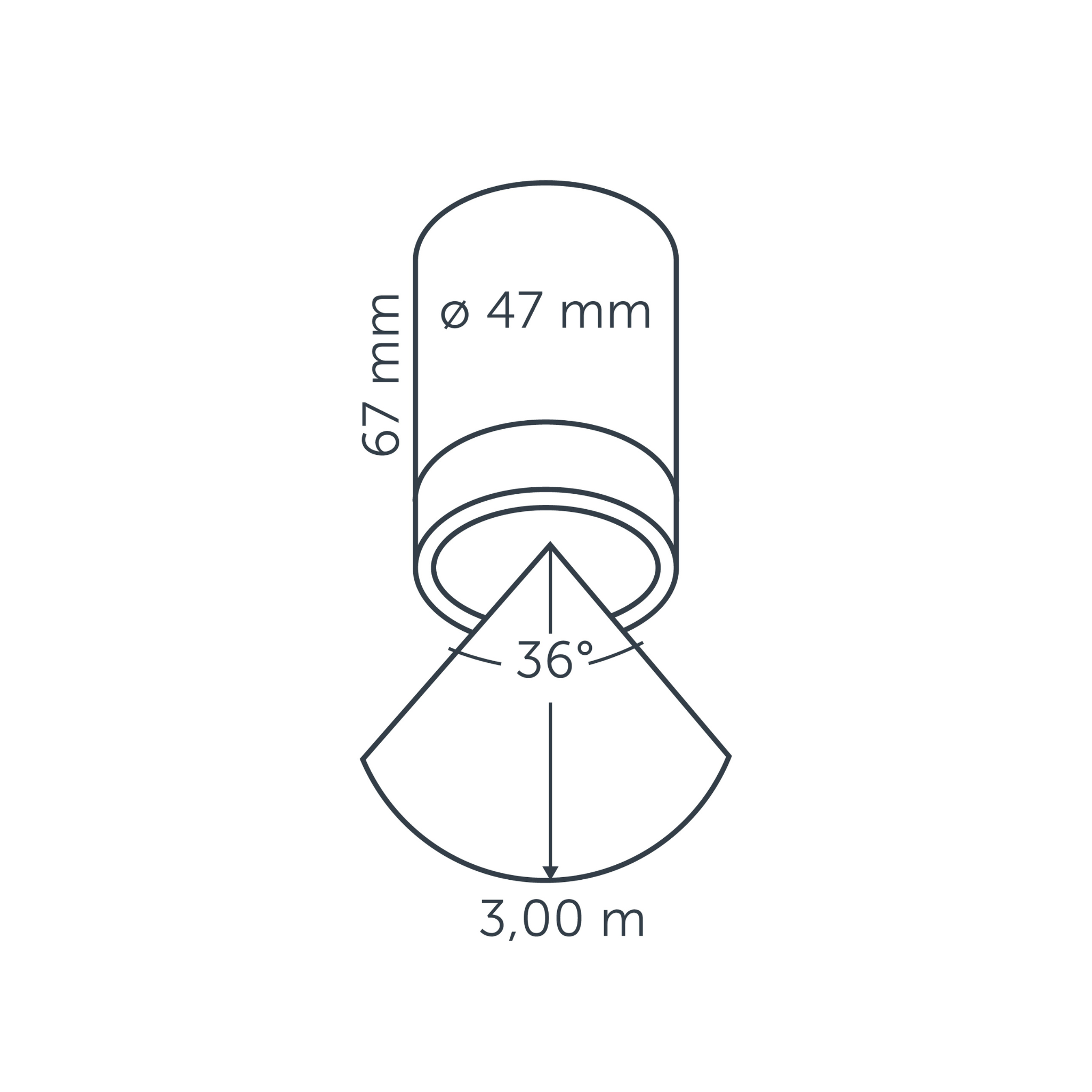 IN-LITE Mini Scope 12v Ceiling Light - Black