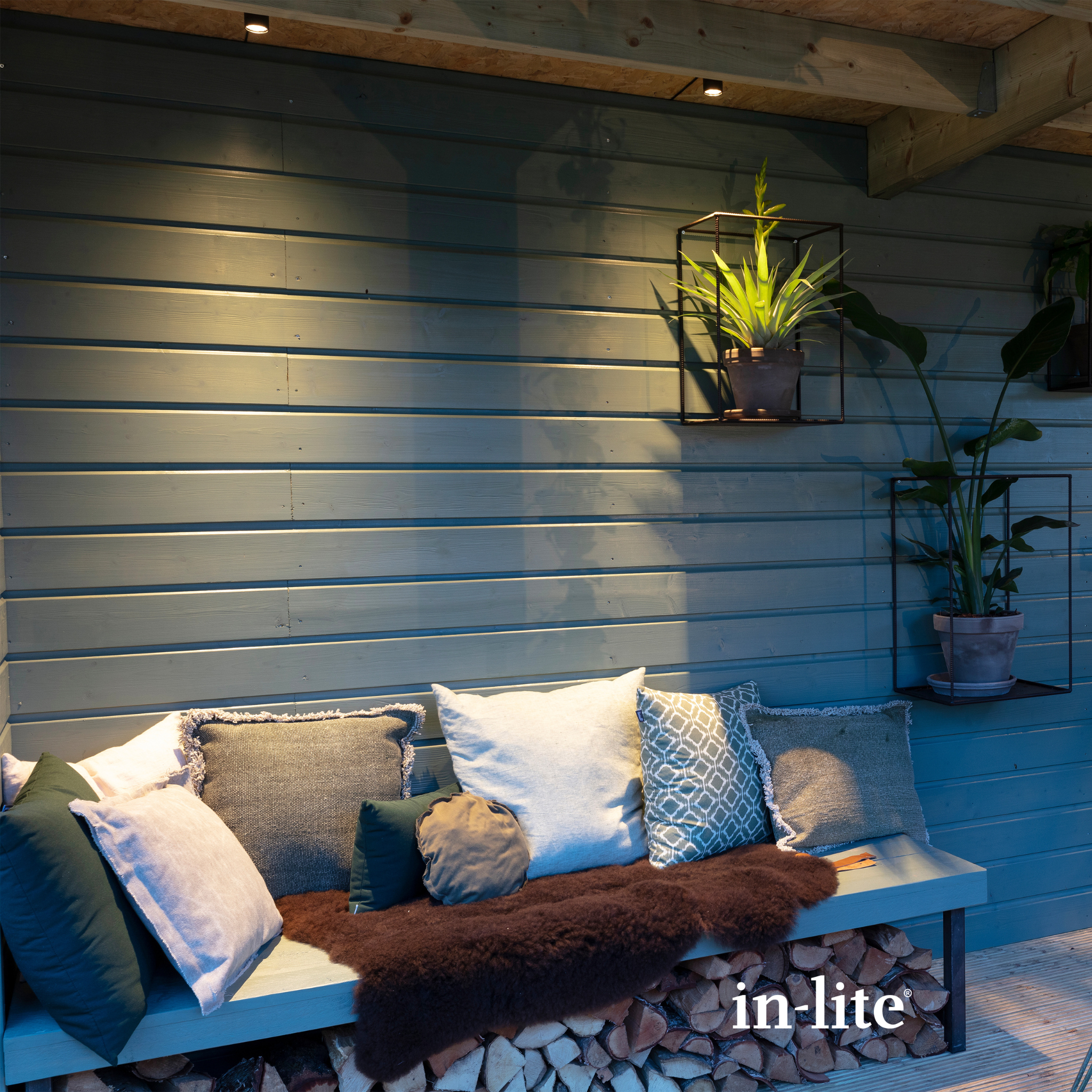 IN-LITE Mini Scope 12v Ceiling Light - Black