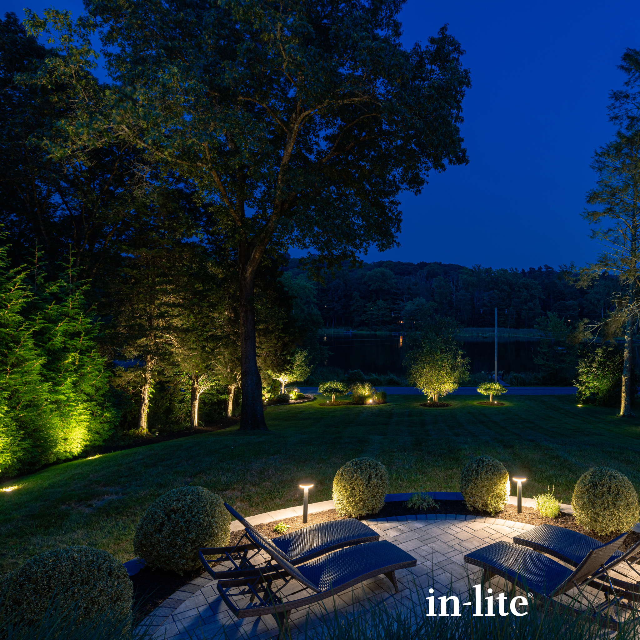 IN-LITE Nero 12v Recessed Light - Black