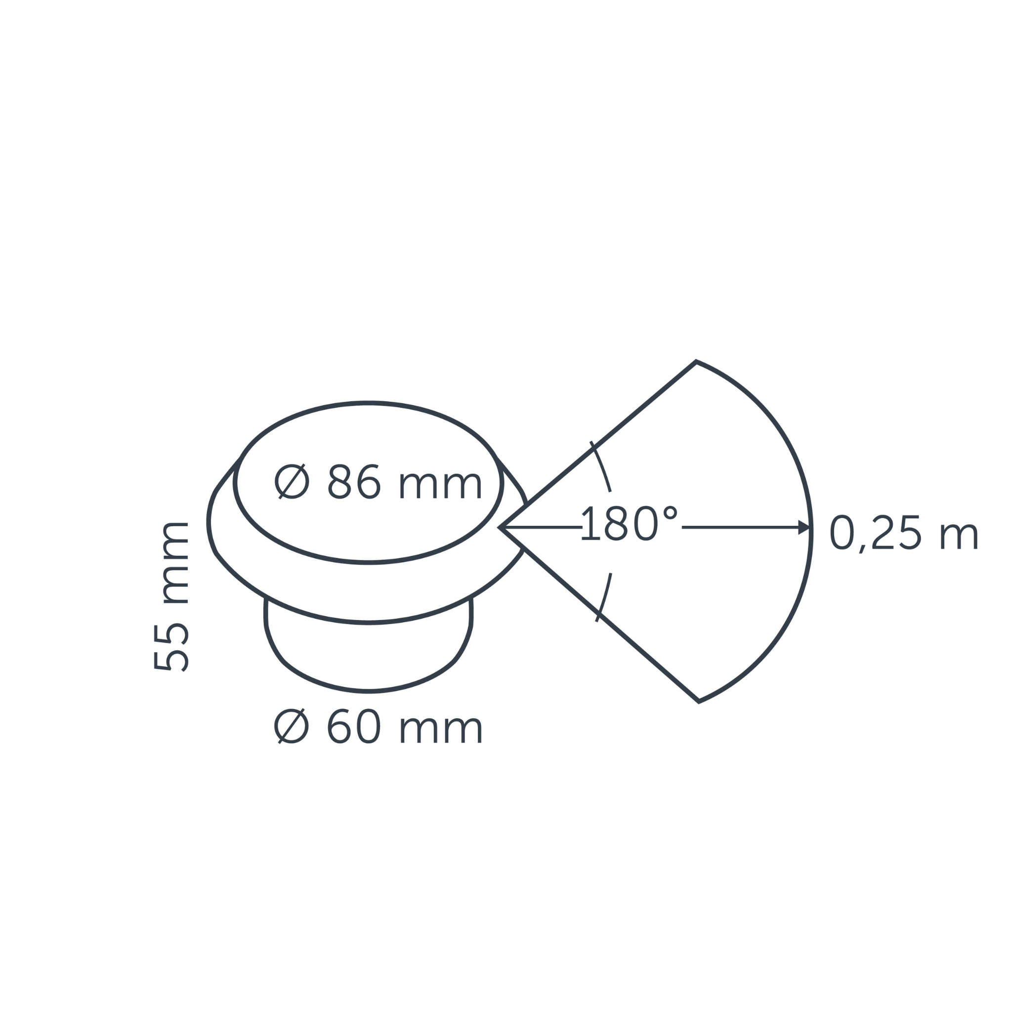 IN-LITE Puck 12v Recessed Path Light - Black