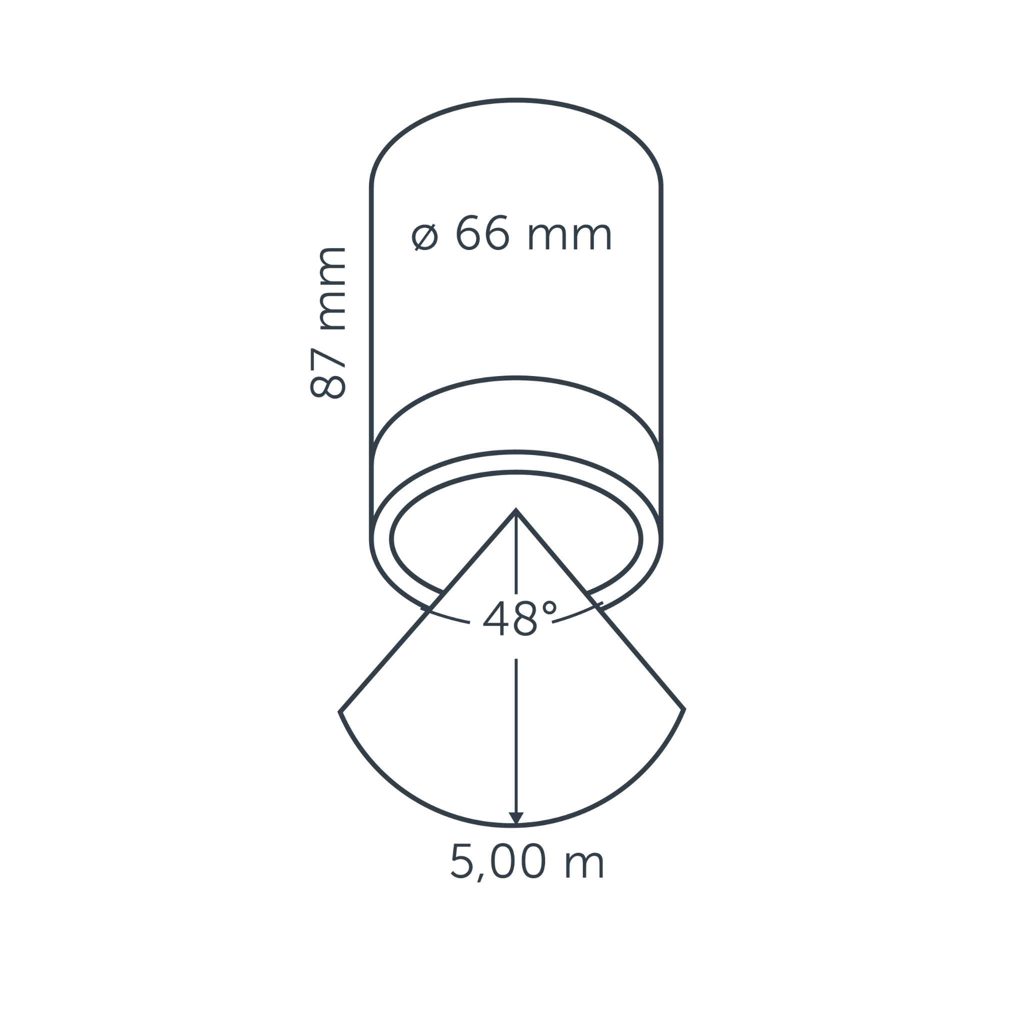IN-LITE Scope 12v Ceiling Light - Black