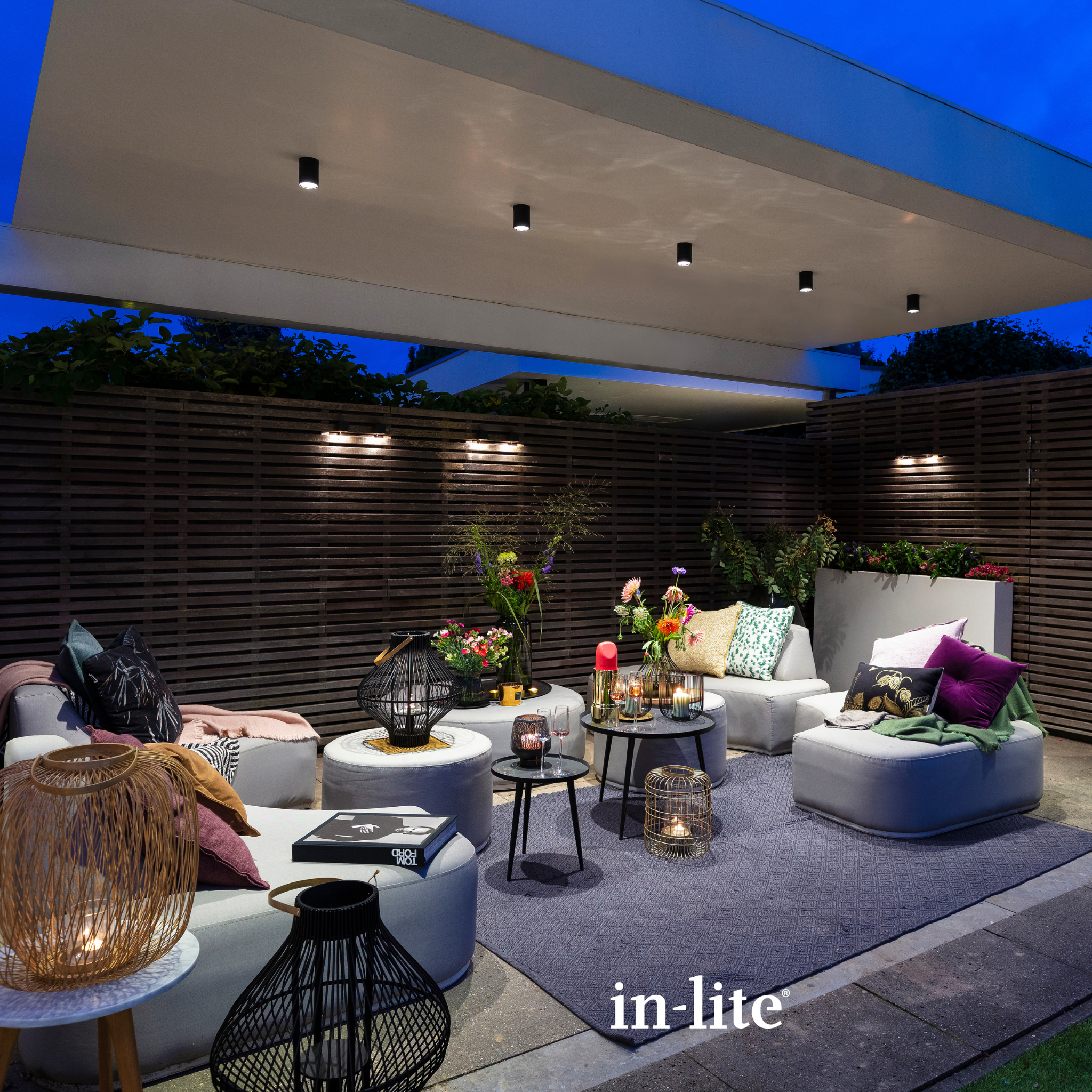 IN-LITE Scope 12v Ceiling Light - Black