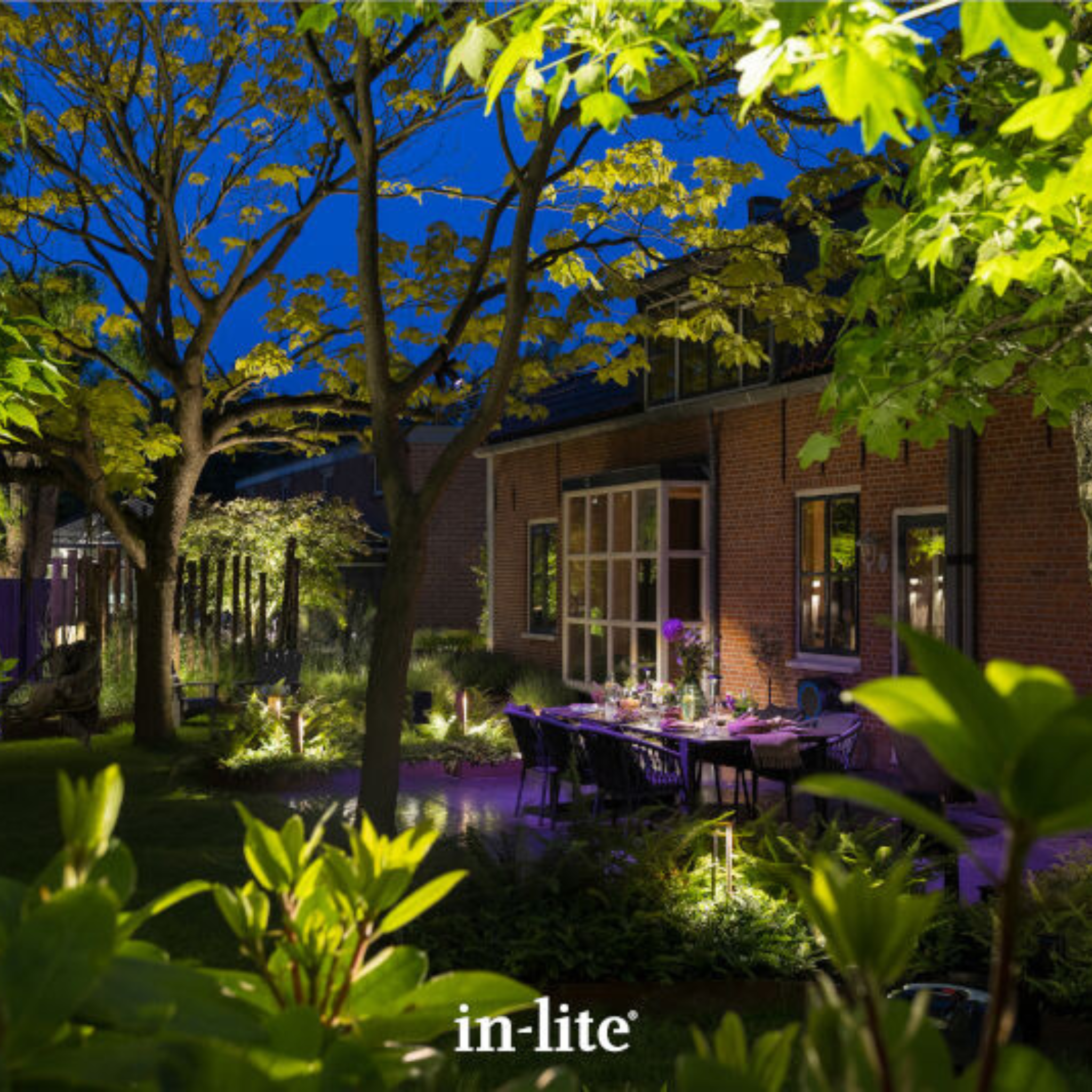 IN-LITE Smart Scope Tone 12v RGBW Spike Spot - Black