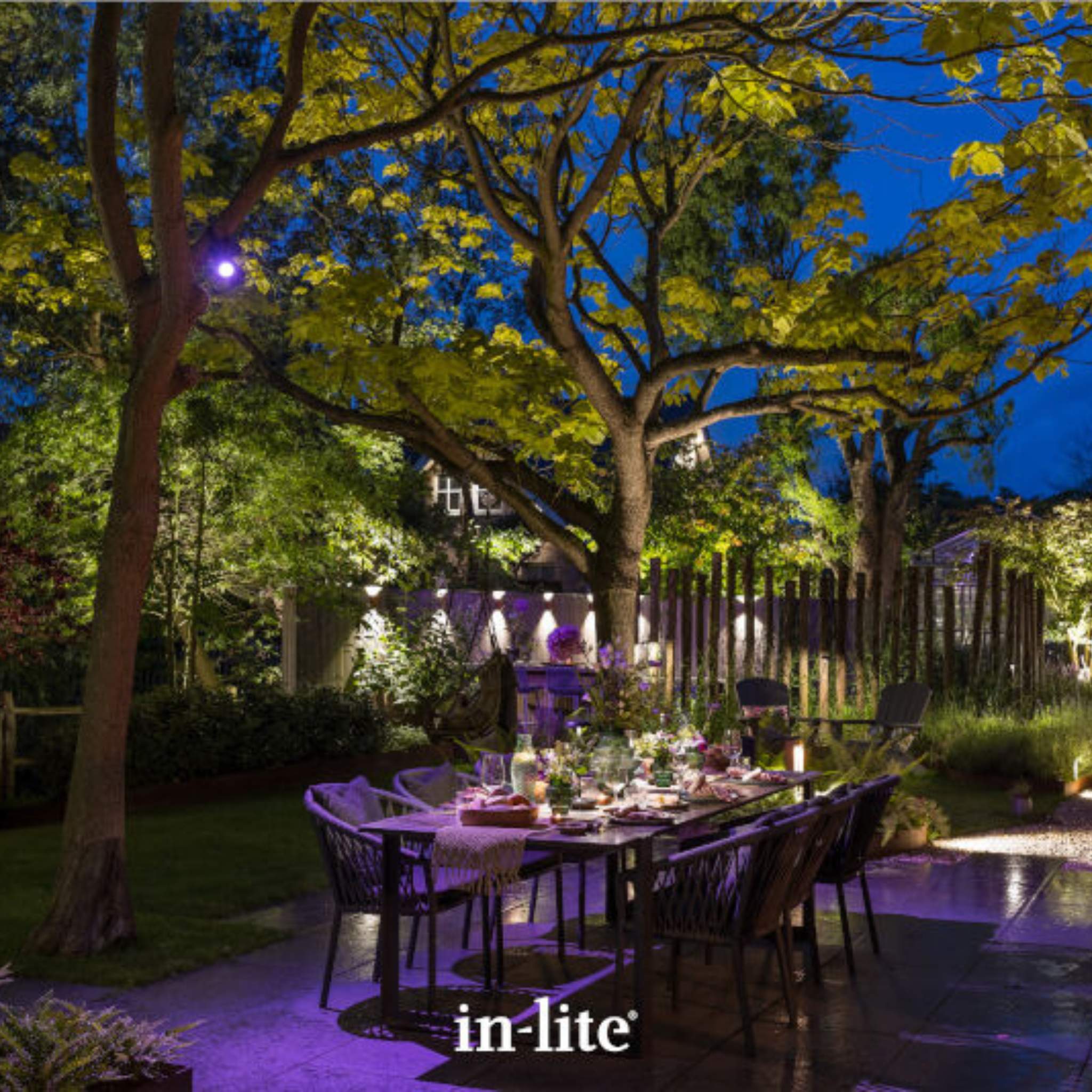 IN-LITE Smart Scope Tone 12v RGBW Spike Spot - Black