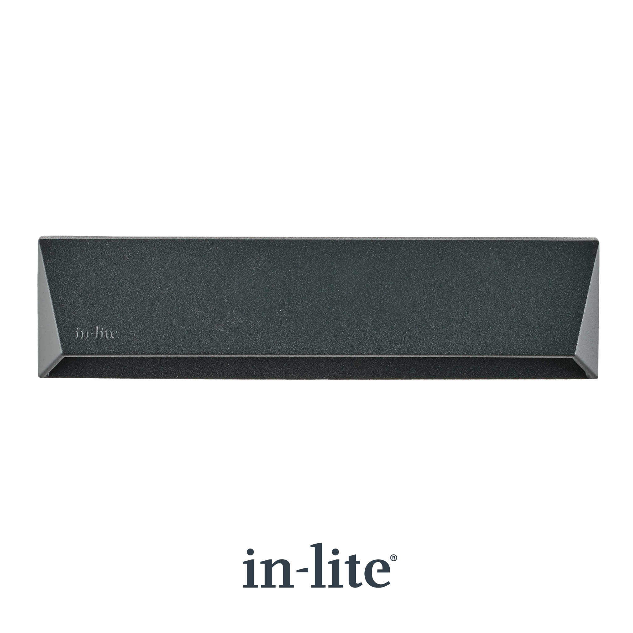 IN-LITE Wedge Slim 12v Wall Light - Dark Grey