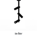 In-Lite AIM CEILING Adjustable Ceiling Light - Black IN-LITE