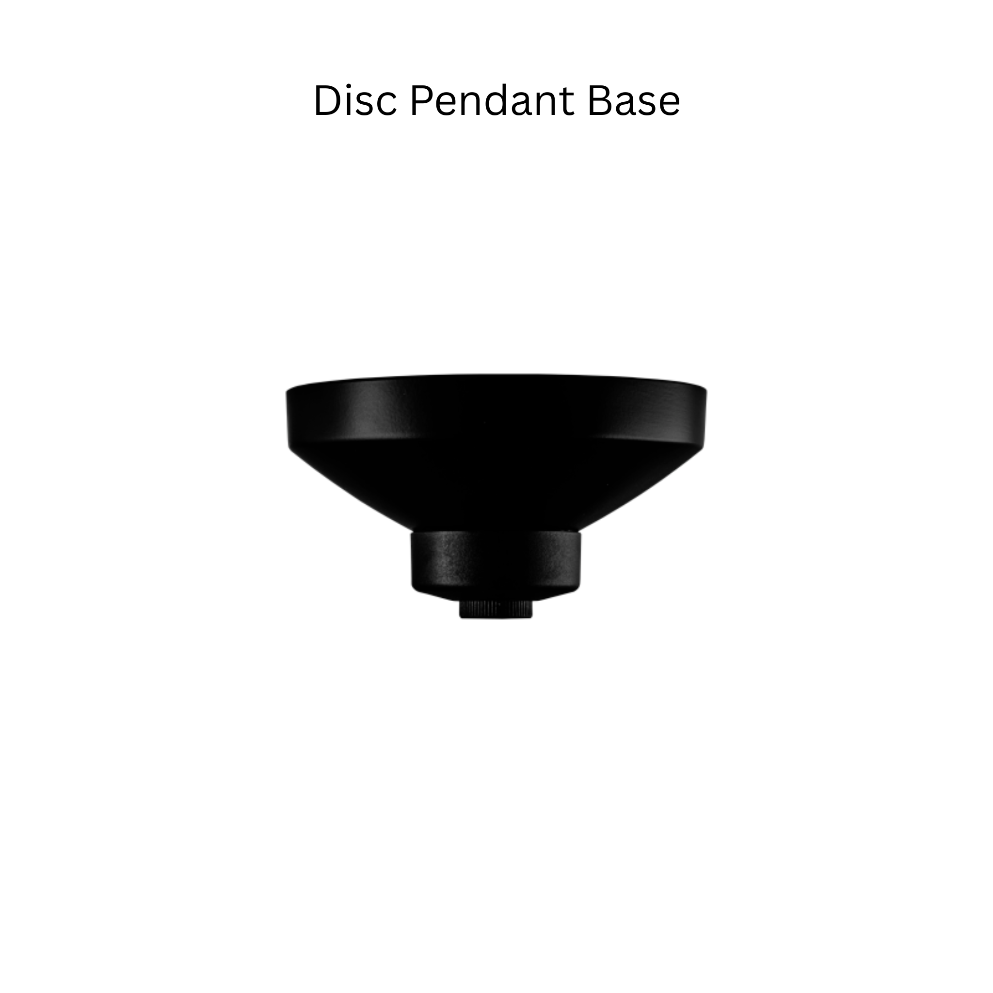 In-Lite DISC PENDANT Light- Black IN-LITE