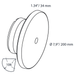 In-Lite DISC WALL Light - Black IN-LITE
