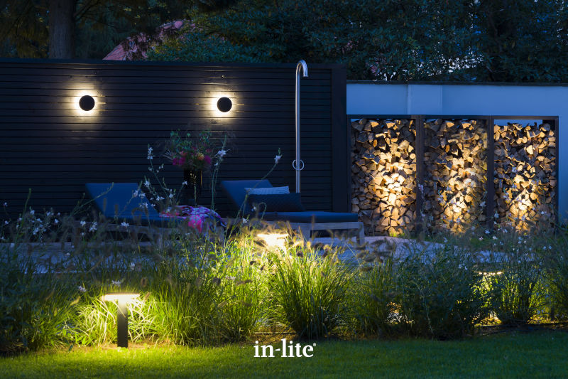 In-Lite DISC WALL Light - Black IN-LITE