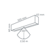 In-Lite EVO DOWN Wall Light - Black IN-LITE