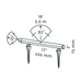 In-Lite EVO FLOOD Surface Mounted Adjustable Linear Light - Black IN-LITE