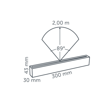 In-Lite EVO GROUND 300 Linear Recessed Light - Black IN-LITE