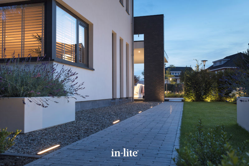 In-Lite EVO GROUND 300 Linear Recessed Light - Black IN-LITE