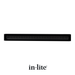 In-Lite EVO GROUND 300 Linear Recessed Light - Black IN-LITE
