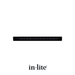 In-Lite EVO HYDE 180mm/550mm Linear Light - Black IN-LITE