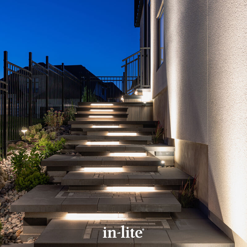 In-Lite EVO HYDE 180mm/550mm Linear Light - Black IN-LITE