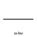 In-Lite EVO HYDE 180mm/550mm Linear Light - Black IN-LITE
