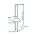 In-Lite EVO LOW Path Light (366mm) - Black IN-LITE
