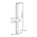 In-Lite EVO Path Light (606mm) - Black IN-LITE