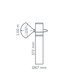 In-Lite LIV LOW Bollard Light - 372mm IN-LITE