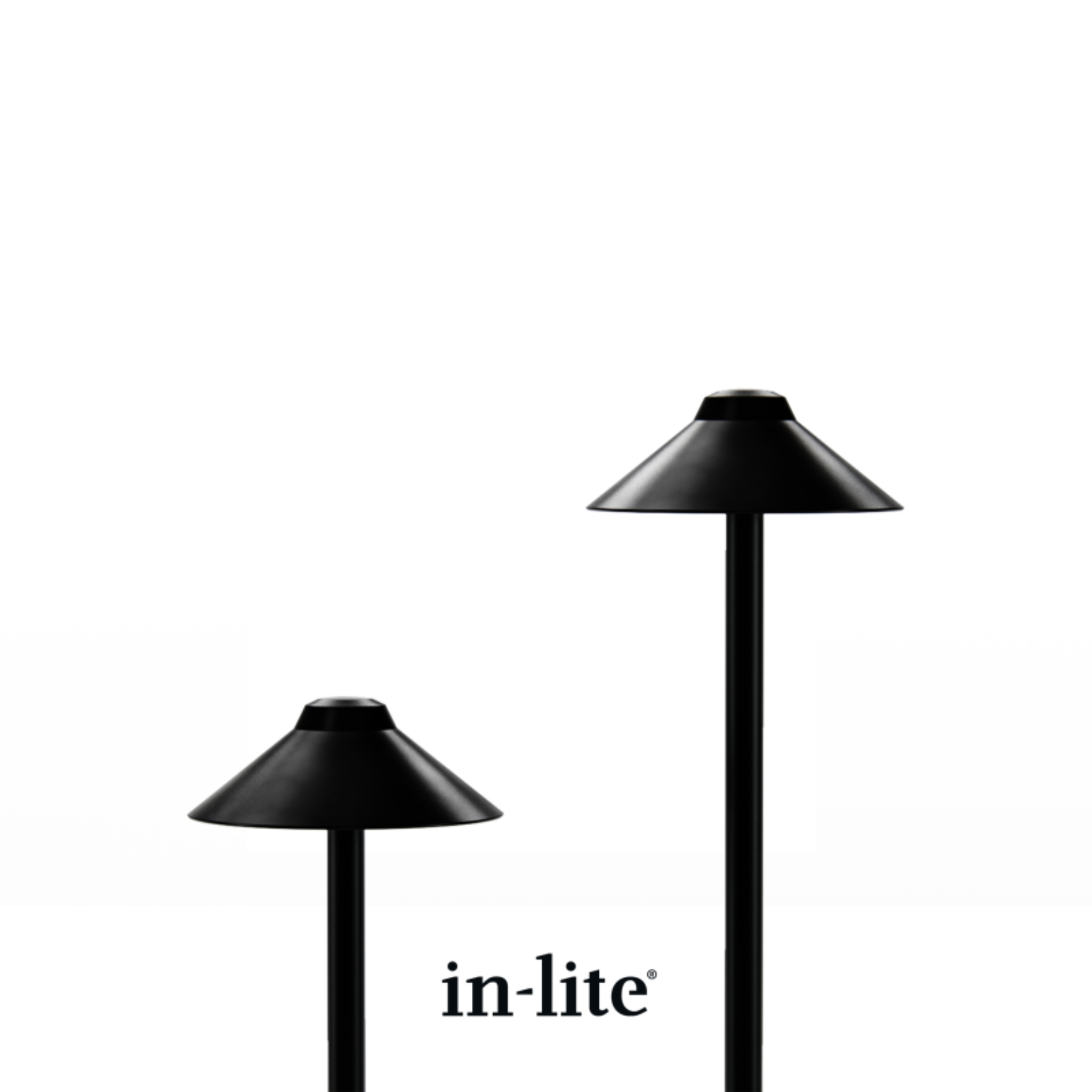 In-Lite NAIL (LOW) Mushroom Light - 455mm/610mm IN-LITE