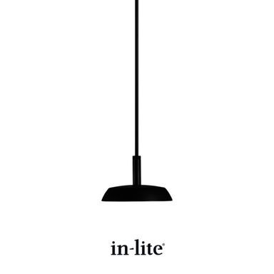 In-Lite SWAY PENDANT Hanging Light - Black IN-LITE