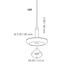 In-Lite SWAY PENDANT Hanging Light - Black IN-LITE