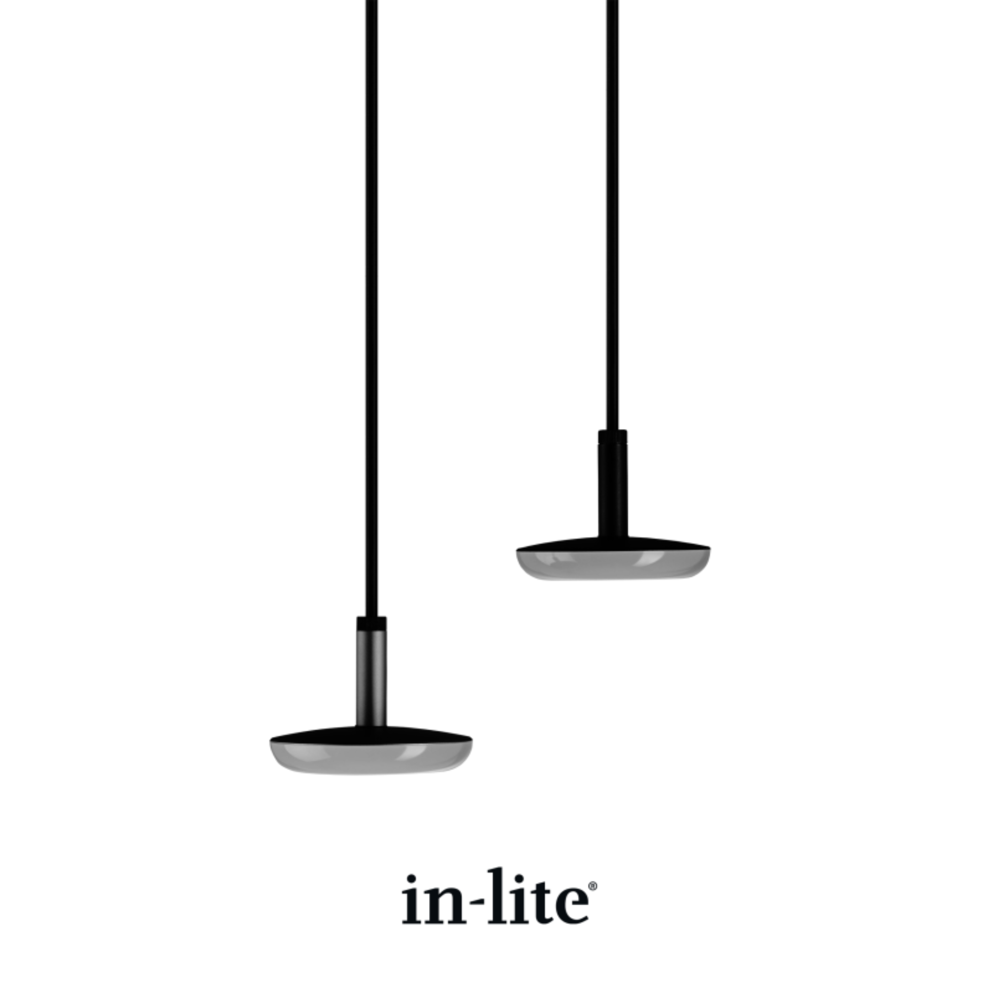 In-Lite SWAY PENDANT Hanging Light - Black IN-LITE