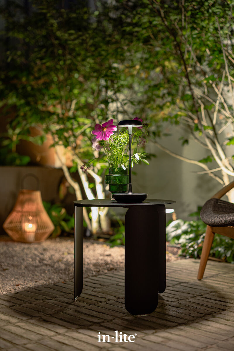 In-Lite SWAY TABLE Dimmable Rechargeable Lamp - Black (2200K - 2900K) IN-LITE