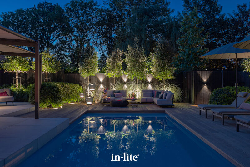In-Lite VOQUE Floor Lanterns - Tinted Shade IN-LITE