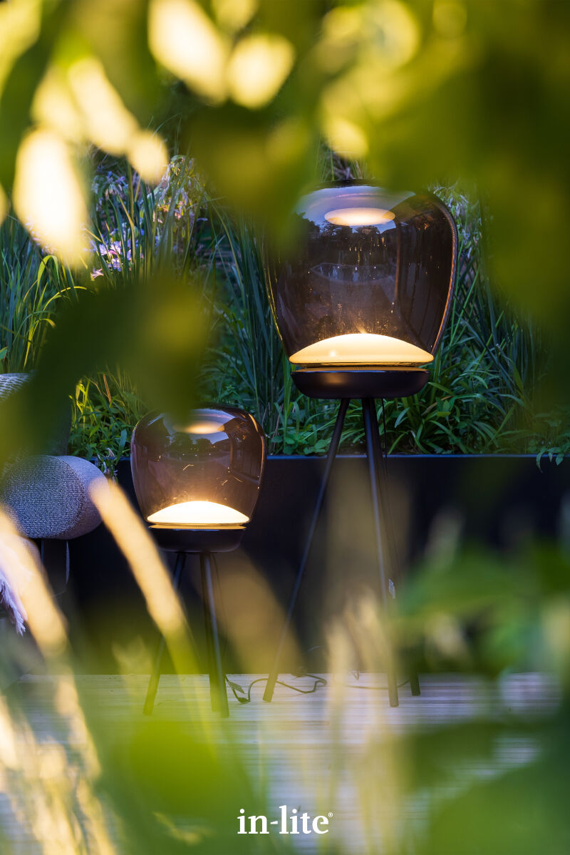 In-Lite VOQUE Floor Lanterns - Tinted Shade IN-LITE