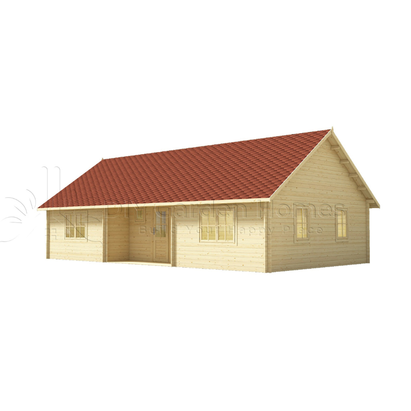 Eurovudas Katryn Log Cabin - 11m x 6m