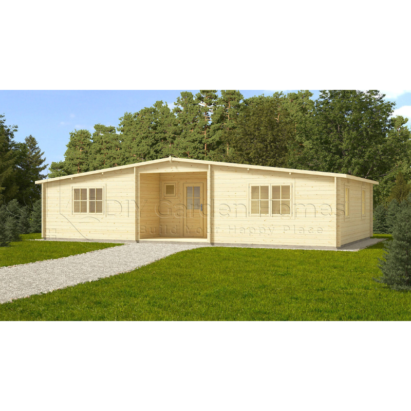 Eurovudas Kristi Log Cabin - 11m x 6m