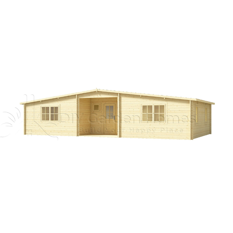 Eurovudas Kristi Log Cabin - 11m x 6m