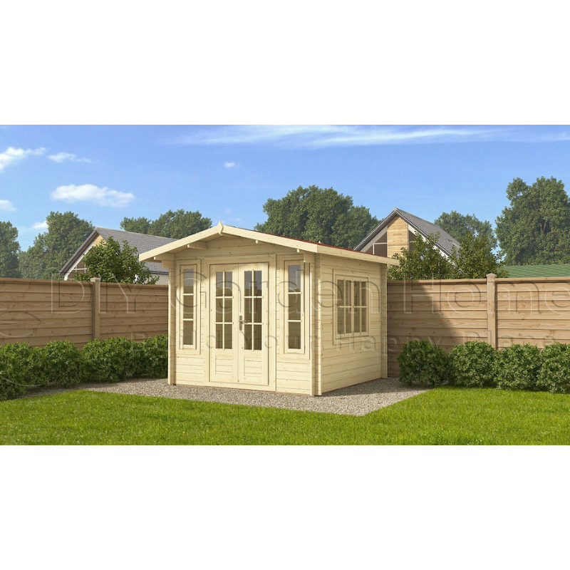 Eurovudas Brighton Log Cabin - 4m x 3m