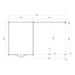 Lugarde Select Log Cabin with veranda Cambridge - 300x400cm + 400cm Lugarde