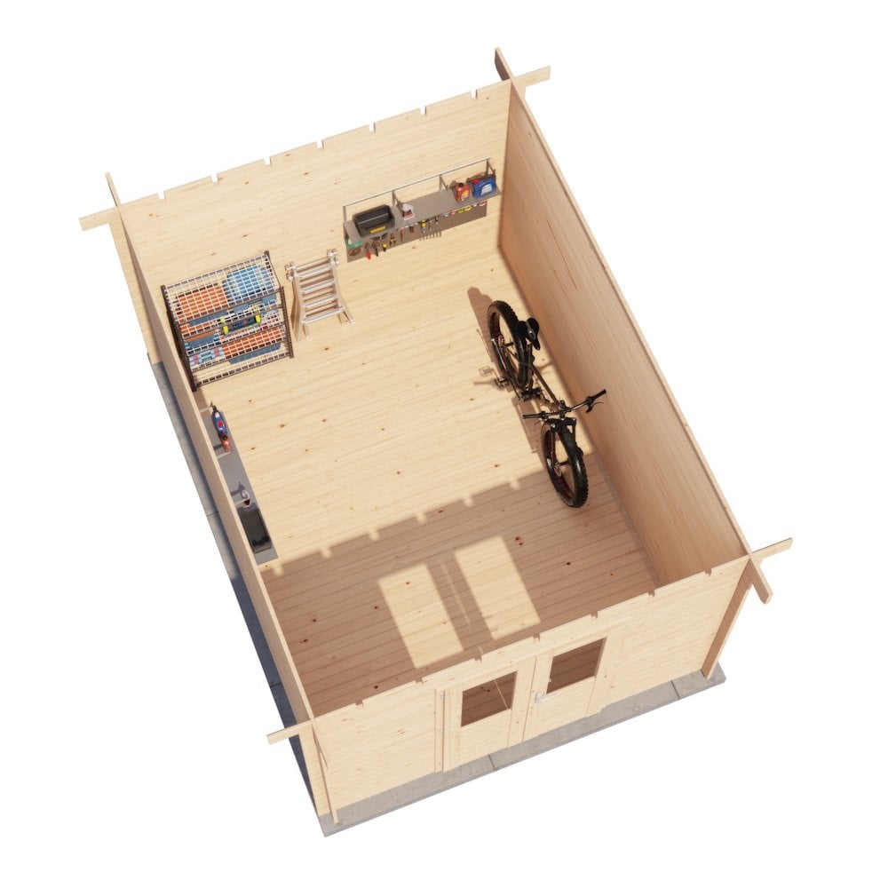 Lugarde Select Log Cabin Cheshire - 300x400cm Lugarde