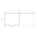 Lugarde Select Log Cabin with veranda Cornwall - 300x250cm + 300cm Lugarde