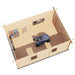 Lugarde Select Log Cabin Anglesey with garage door - 350x500cm Lugarde