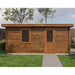 Lugarde Select Log Cabin Anglesey with garage door - 350x500cm Lugarde