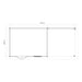 Lugarde Select Log Cabin with veranda Firth of Forth - 400x300cm + 300cm Lugarde