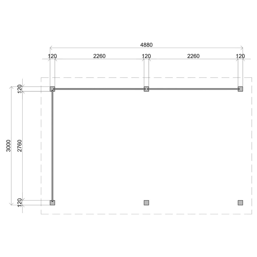Lugarde Select Gazebo Dorchester - 488x300cm Lugarde