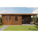 Lugarde Select Log Cabin with veranda Glencoe - 400x400cm + 300cm Lugarde