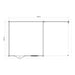 Lugarde Select Log Cabin with veranda Glencoe - 400x400cm + 300cm Lugarde