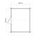 Lugarde Select Log Cabin Hampshire - 250x200cm Lugarde