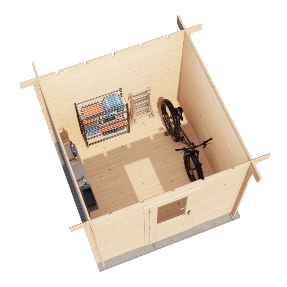 Lugarde Select Log Cabin Highland - 250x250cm Lugarde