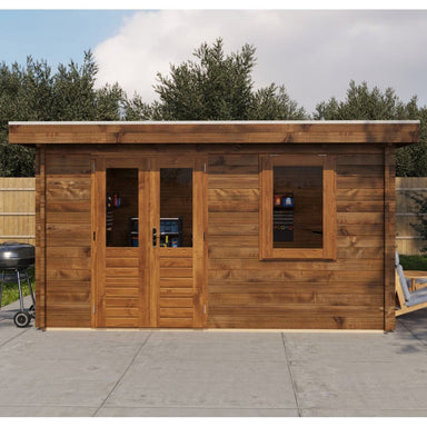 Lugarde Select Log Cabin Kent - 400x400cm Lugarde